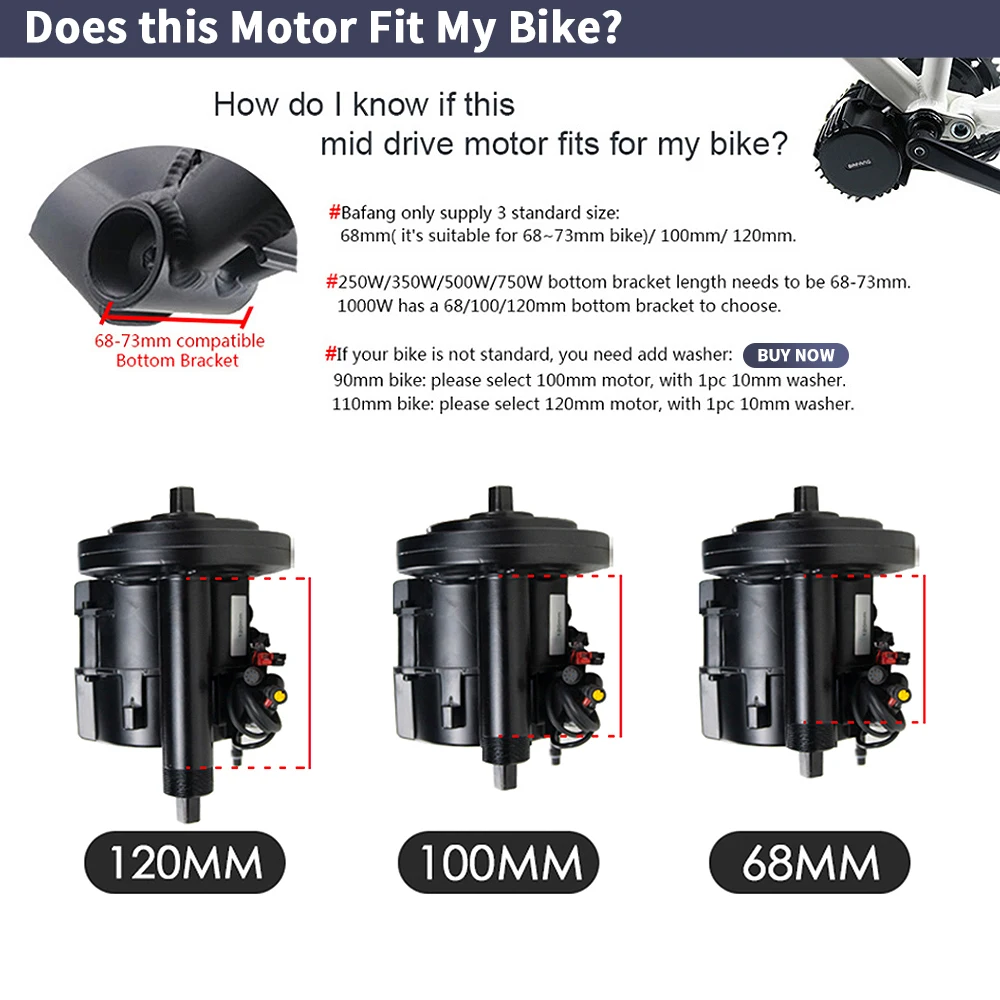 Bafang BBSHD 1000W 52V 48V 68m - Mid Drive Conversion Kit 1000W recensione e prezzo